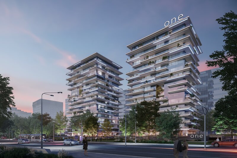 2025 One Floreasca Towers, 4 camere 230 mp, Totul Nou, Parcare