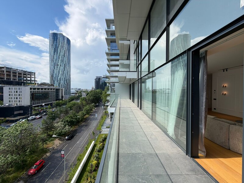 2025 One Floreasca Towers, 4 camere 230 mp, Totul Nou, Parcare