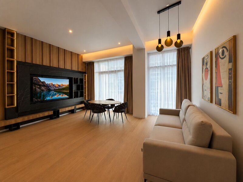2025 One Floreasca Towers, 3 camere 130 mp, Totul Nou, Parcare