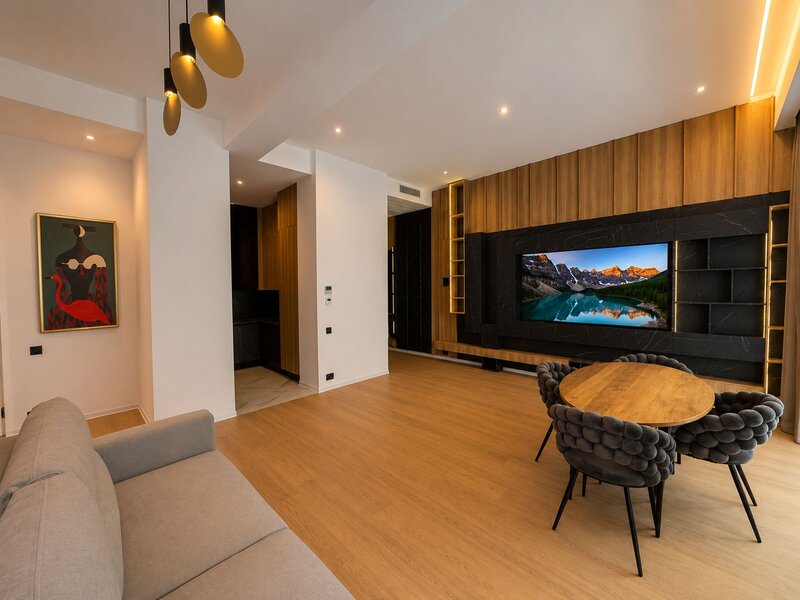 2025 One Floreasca Towers, 3 camere 130 mp, Totul Nou, Parcare